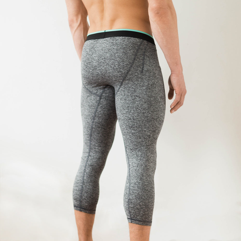 Momentum Compression 3/4 Pant in Granite from Myles Apparel