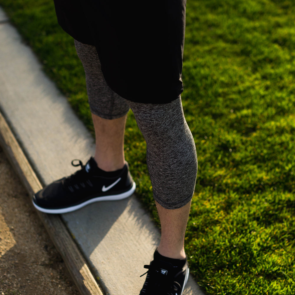 Momentum Compression 3/4 Pant in Granite from Myles Apparel