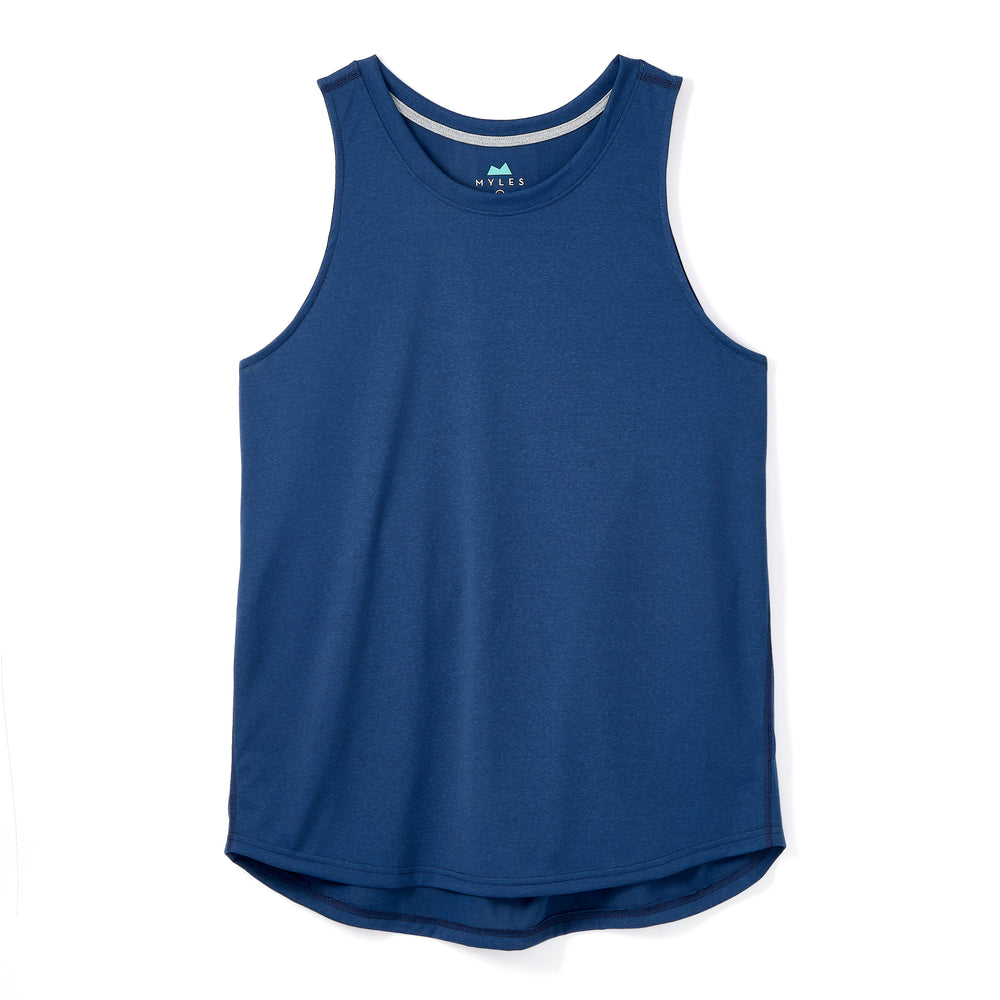 Momentum Tank in Heather River from Myles Apparel