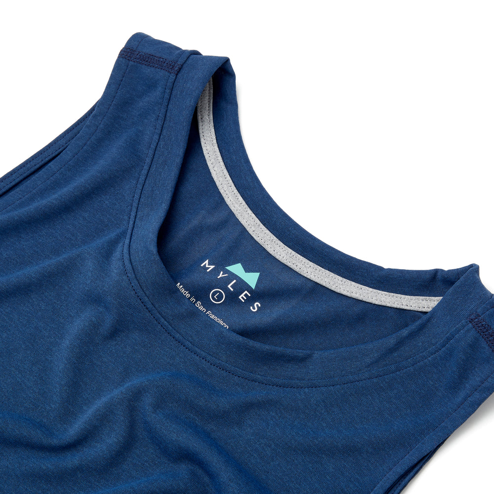 Momentum Tank in Heather River from Myles Apparel