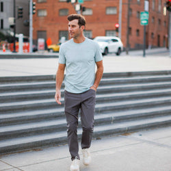 Everyday Short in River from Myles Apparel