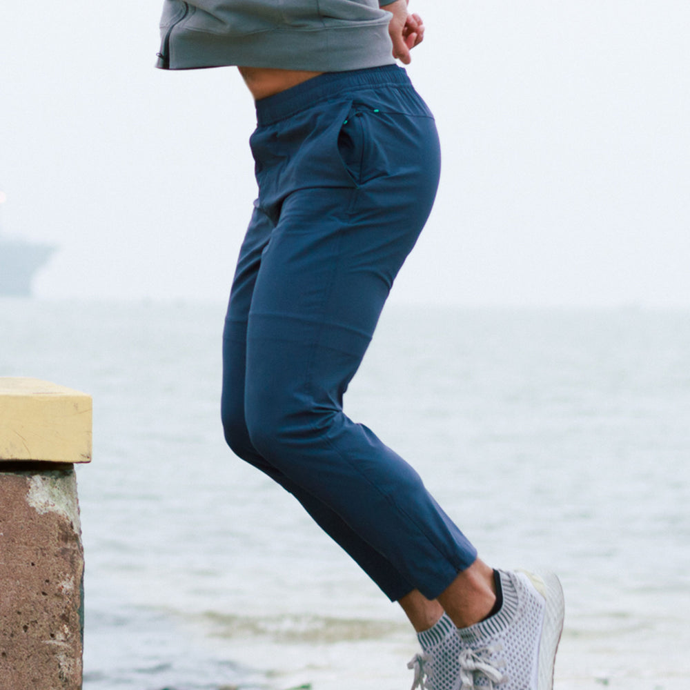Momentum Track Pant in River from Myles Apparel