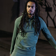 ACTive Knit Pullover Hoodie in Fatigue