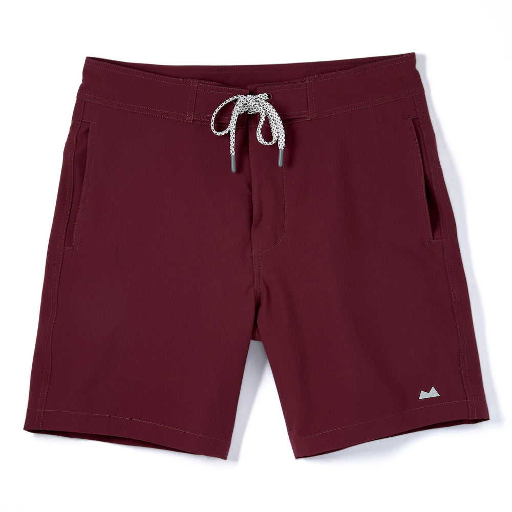 Seacliff Board Short in Berry from Myles Apparel