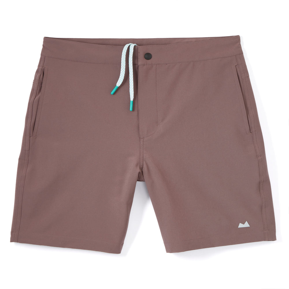 Seacliff Swim Short in Plum Gray from Myles Apparel