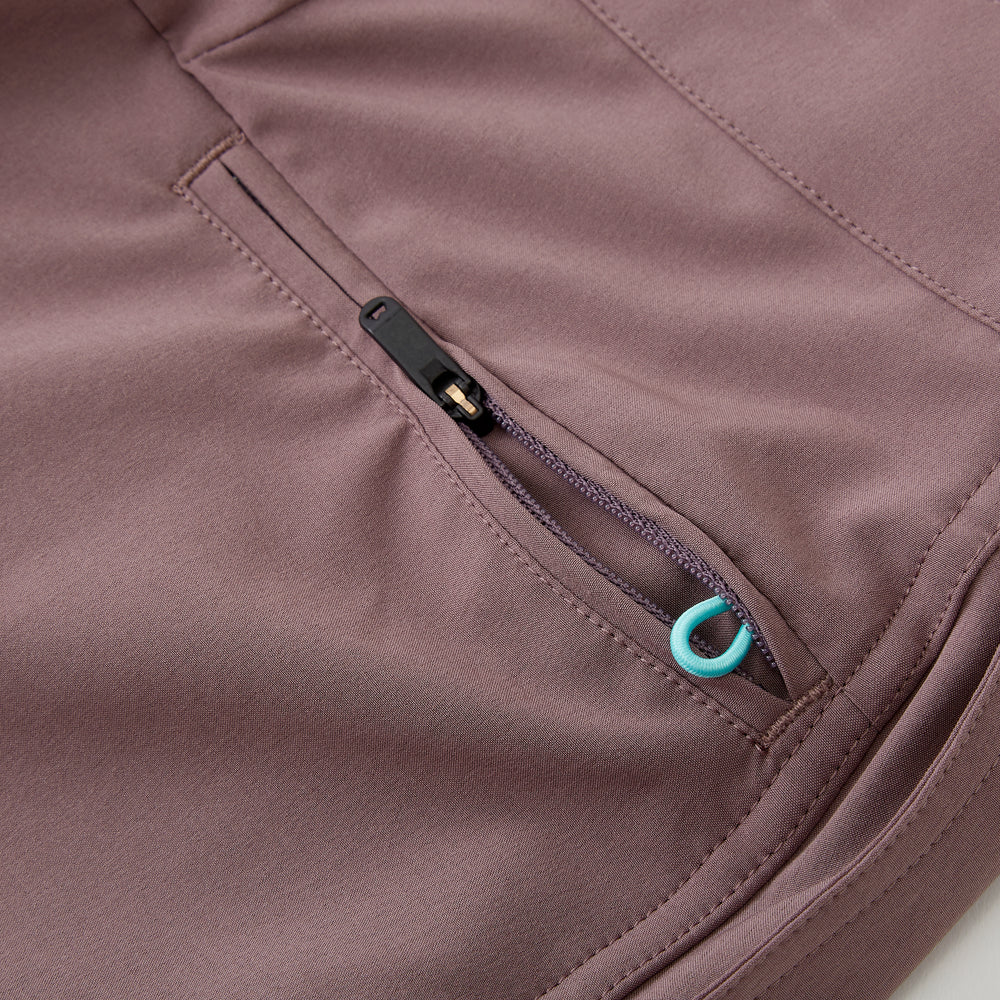 Seacliff Swim Short in Plum Gray from Myles Apparel