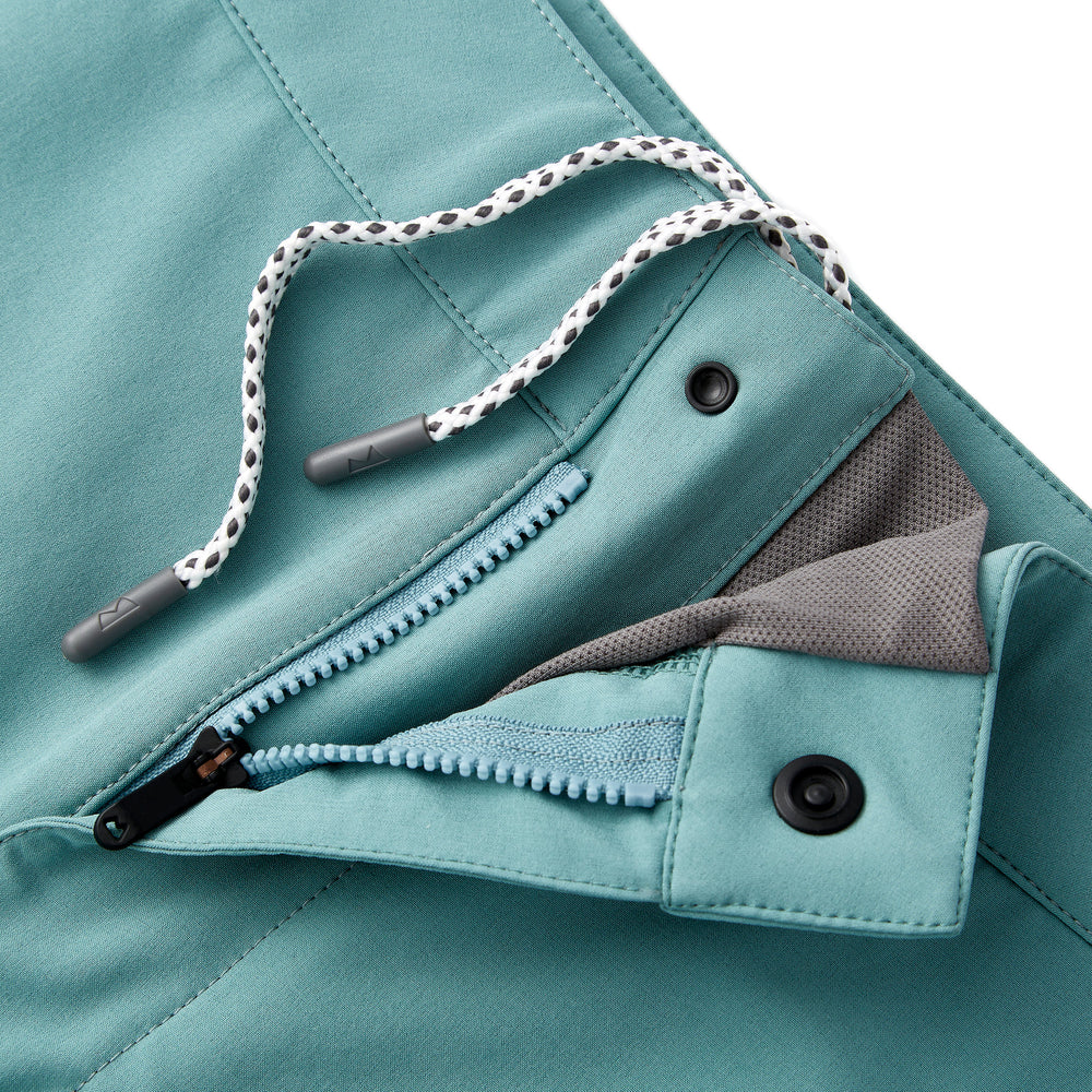 Sutro Swim Trunk in Green Gray from Myles Apparel