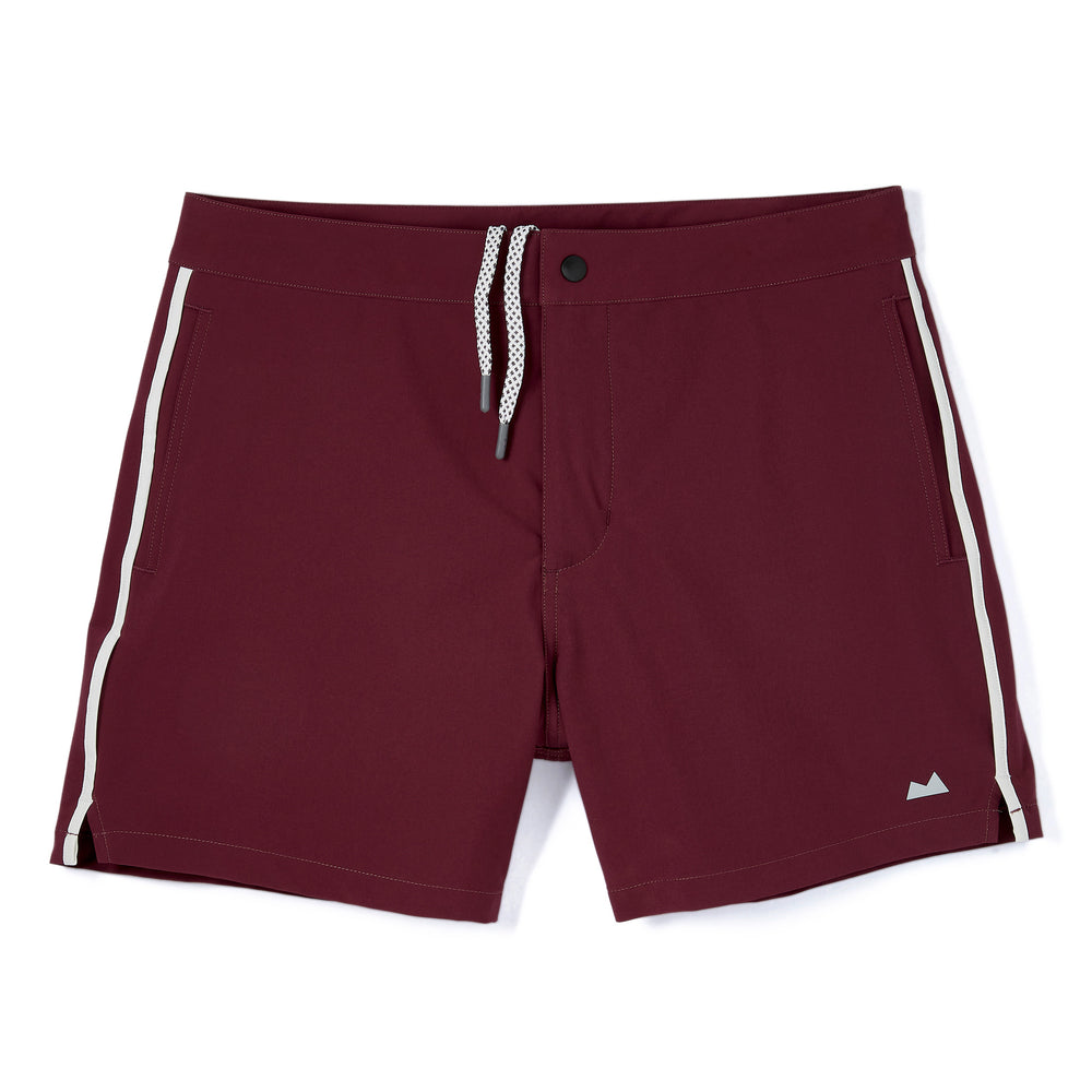 Sutro Swim Trunk in Berry from Myles Apparel