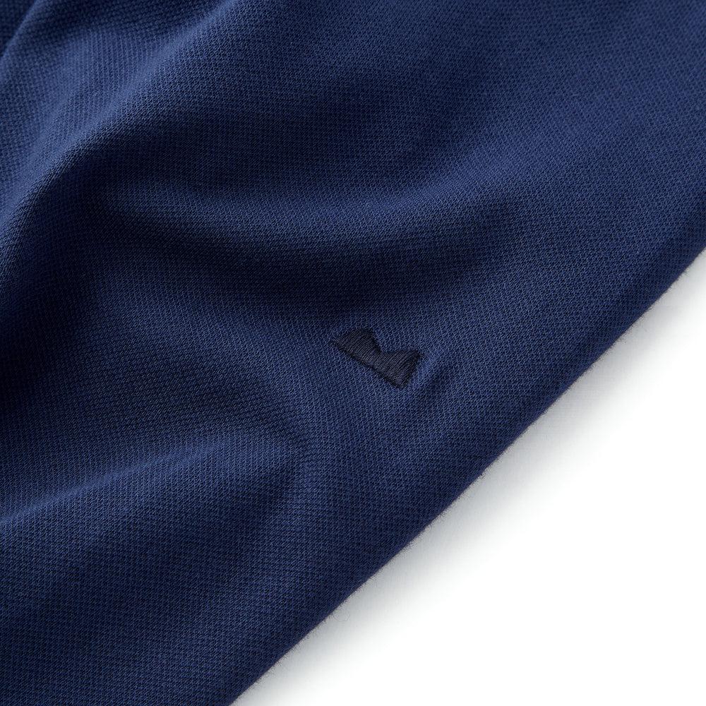 Tour Polo Long Sleeve in Deep Sea from Myles Apparel