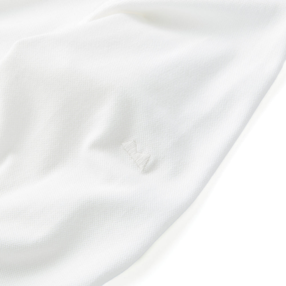 Tour Polo Long Sleeve in Off White from Myles Apparel