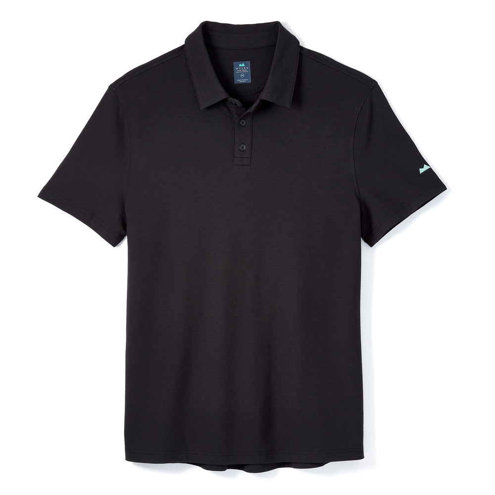 Tour Polo in Black (OG) from Myles Apparel