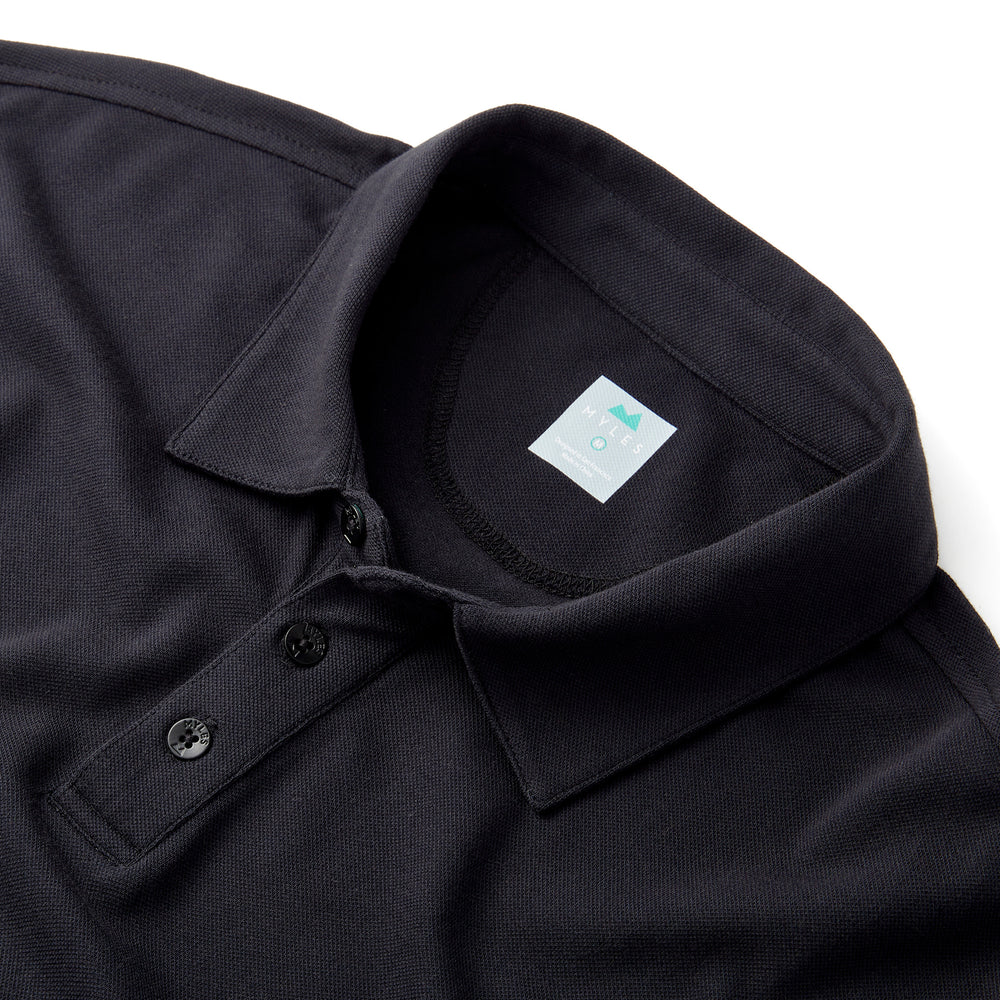 Tour Polo in Black from Myles Apparel