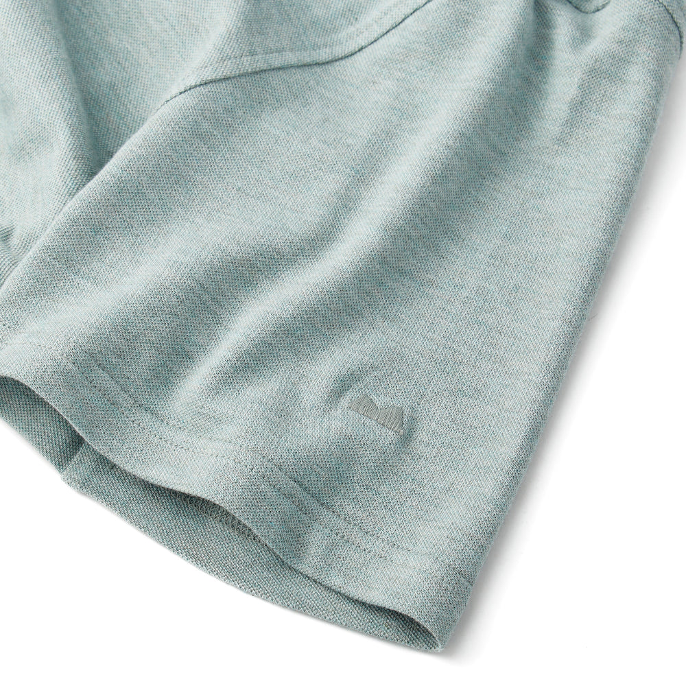 Tour Polo in Heather Gray Green from Myles Apparel