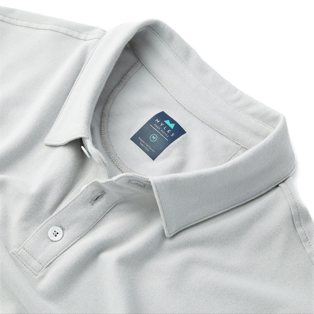 Tour Polo in Fog (OG) from Myles Apparel