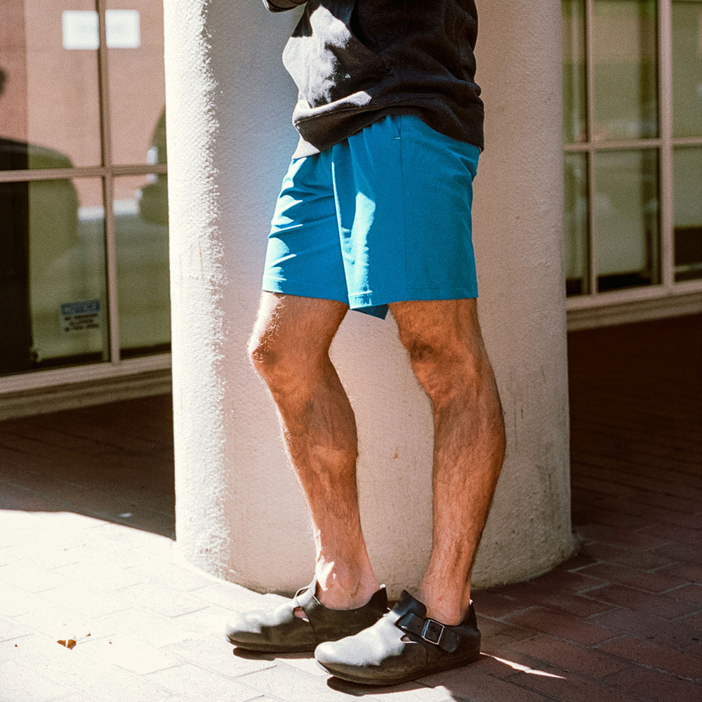 Everyday Short in Aqua from Myles Apparel
