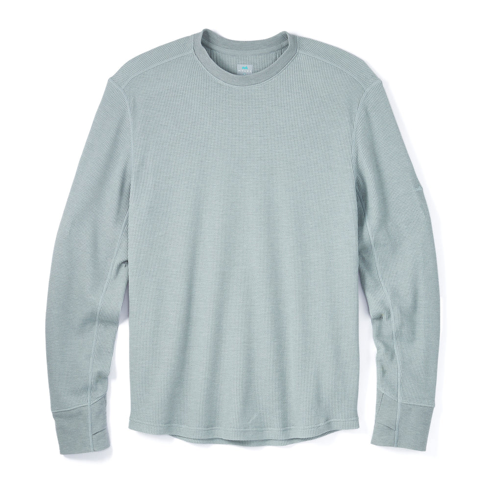 Weekend Thermal Crew in Good Gray from Myles Apparel