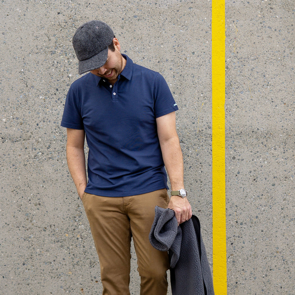 Tour Polo in Deep Sea (OG) from Myles Apparel